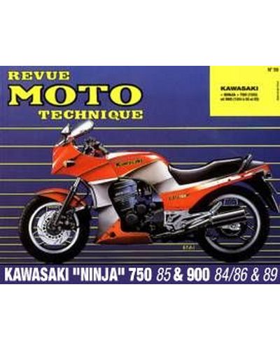 Revue Moto Technique ETAI ZX 900 NINJA  1984-86 ET 1989