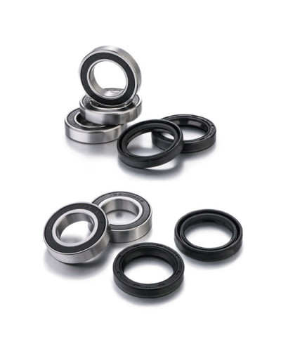 Roulement Roue Moto FACTORY LINKS Kit de roulements de roues avant et arrière Roulement Roue Moto FACTORY LINKS Kit de roulements de roues avant et arrière