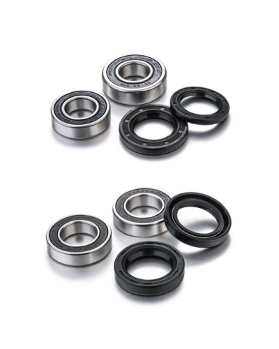 Roulement Roue Moto FACTORY LINKS Kit de roulements de roues avant et arrière Roulement Roue Moto FACTORY LINKS Kit de roulements de roues avant et arrière