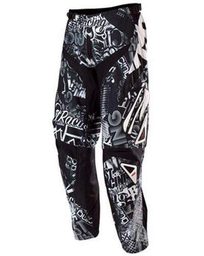Pantalon Moto Cross FIRST Lite Disto Kid noir