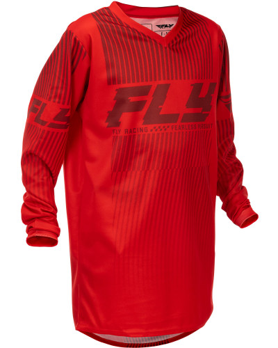 Maillot Moto Cross FLY Fly F-16'26 kid rouge