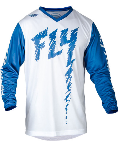 Maillot Moto Cross FLY Fly F-16 kid bleu