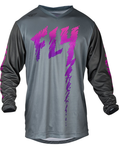 Maillot Moto Cross FLY Fly F-16 kid gris