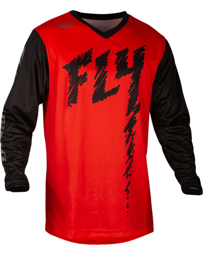 Maillot Moto Cross FLY Fly F-16 kid rouge