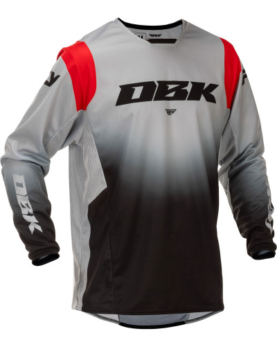 Maillot Moto Cross FLY Fly Kinetic DBK gris