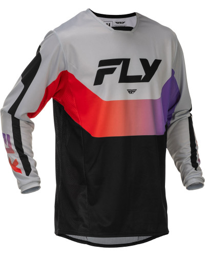 Maillot Moto Cross FLY Fly Kinetic gris