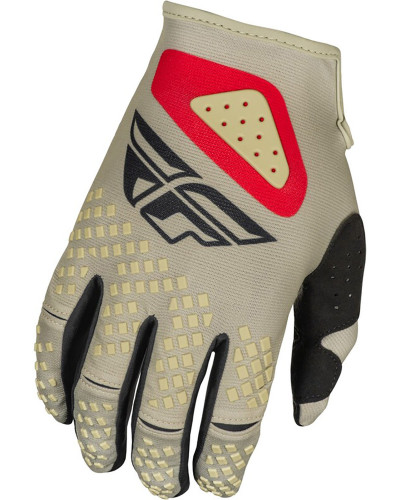 Gants Moto Cross FLY Fly Kinetic Sym blanc Gants Moto Cross FLY Fly Kinetic Sym blanc