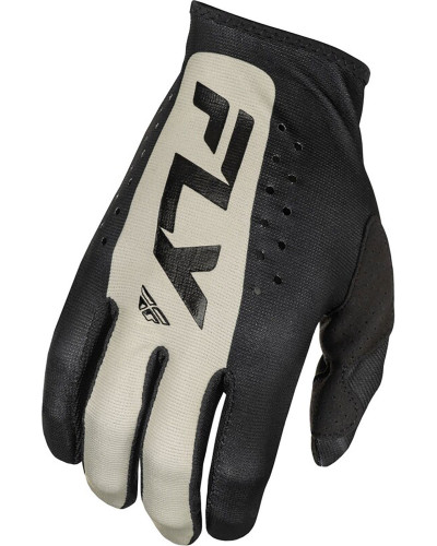 Gants Moto Cross FLY Fly Lite noir-beige Gants Moto Cross FLY Fly Lite noir-beige