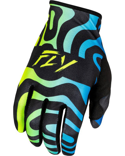 Gants Moto Cross FLY Fly Lite zen bleu Gants Moto Cross FLY Fly Lite zen bleu