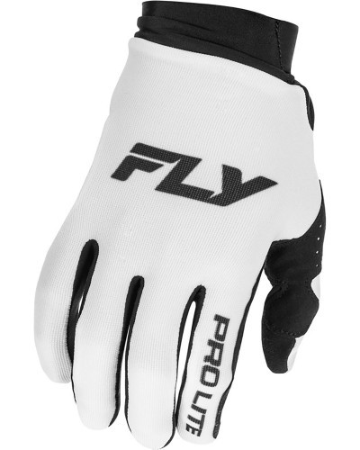 Gants Moto Cross FLY Fly Pro Lite blanc Gants Moto Cross FLY Fly Pro Lite blanc