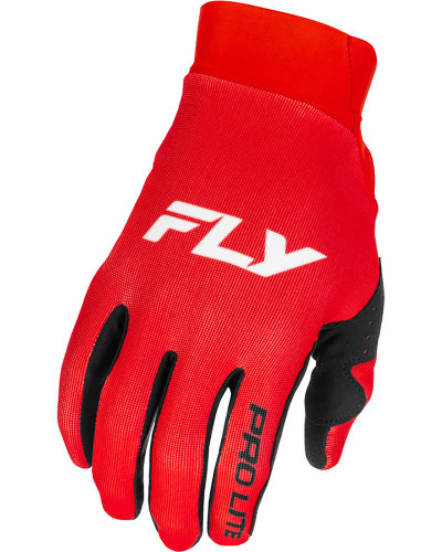 Gants Moto Cross FLY Fly Pro Lite rouge Gants Moto Cross FLY Fly Pro Lite rouge