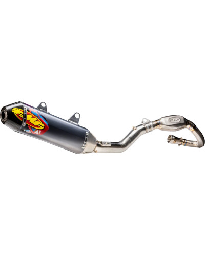 Ligne Complete Echappement Moto FMF EXHAUST ALUM 4.1 RCT CARBON CA Ligne Complete Echappement Moto FMF EXHAUST ALUM 4.1 RCT CARBON CA