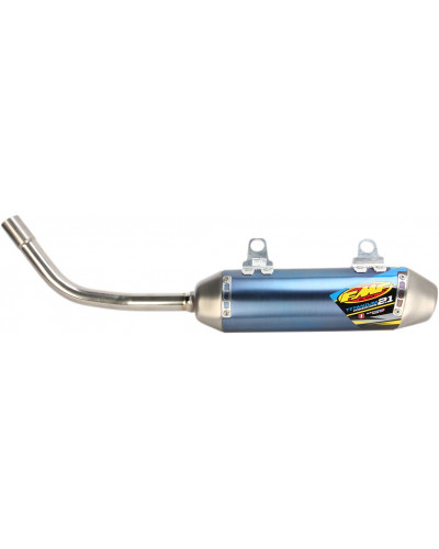 Silencieux Échappement Cross FMF MUFFLER TI P-CORE 2.1