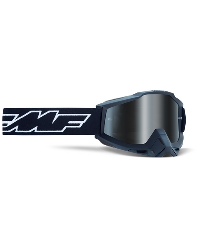 Masque Moto Cross FMF Powerbomb Sand Rocket noir ecran fumé