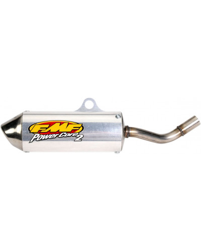 Silencieux Échappement Cross FMF PWR CORE 2 SIL YZ80/YZ85 Silencieux Échappement Cross FMF PWR CORE 2 SIL YZ80/YZ85