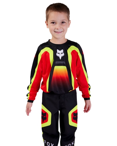 Maillot Moto Cross FOX 180 Ballast kid noir-rouge