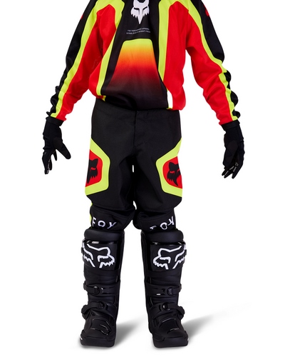 Pantalon Moto Cross FOX 180 Ballast kid noir-rouge