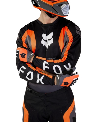 Maillot Moto Cross FOX 180 Ballast noir-gris