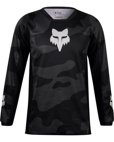 Maillot Moto Cross FOX 180 BNKR 24 enfant camouflage