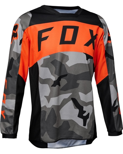 Maillot Moto Cross FOX 180 Bnkr kid camouflage