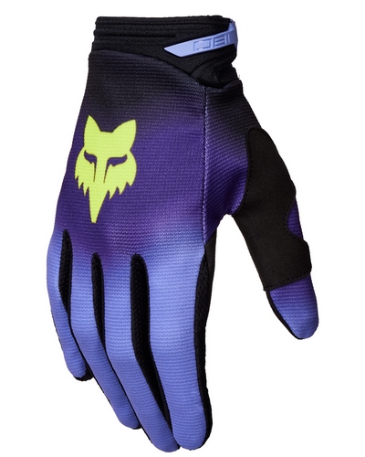 Gants Moto Cross FOX 180 Interfere violet