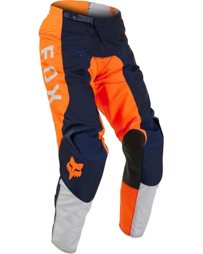 Pantalon Moto Cross FOX 180 Nitro bleu-orange
