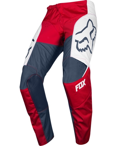 Pantalon Moto Cross FOX 180 Przm bleu-rouge