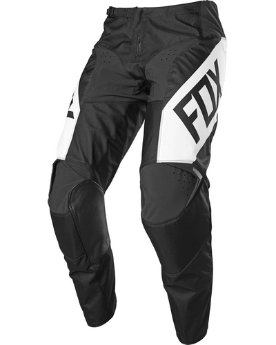 Pantalon Moto Cross FOX 180 Revn noir-blanc