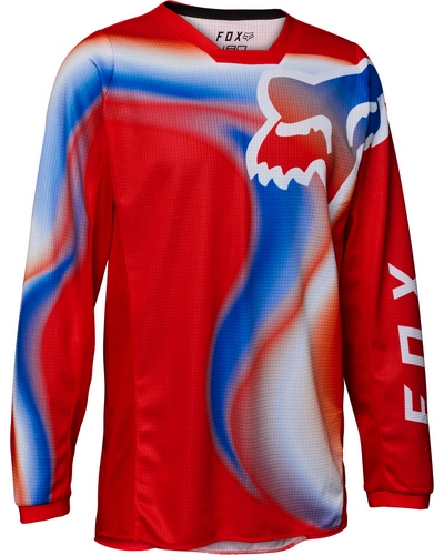 Maillot Moto Cross FOX 180 Toxsyk kid rouge