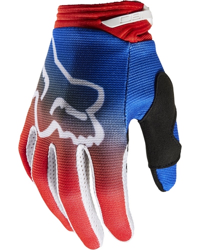 Gants Moto Cross FOX 180 Toxsyk kid rouge