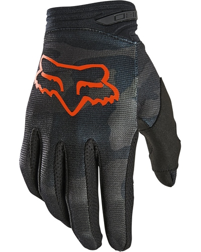 Gants Moto Cross FOX 180 Trev noir-camouflage