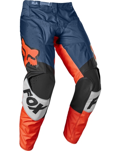 Pantalon Moto Cross FOX 180 Trice gris-orange