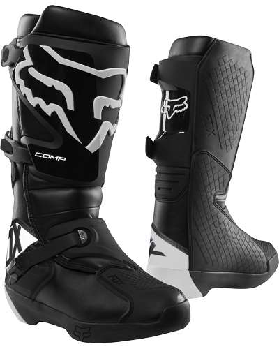 Bottes Moto Cross FOX Comp 3Y enfant noir