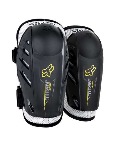 Protection Coude Moto FOX Coudières Titan Sport enfant noir