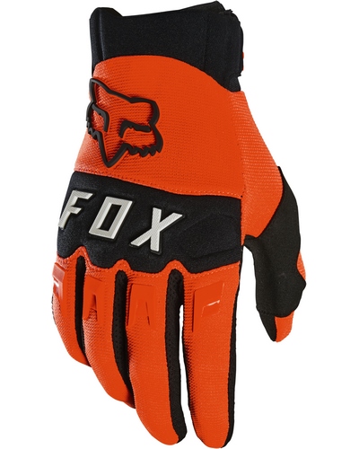 Gants Moto Cross FOX Dirtpaw orange fluo