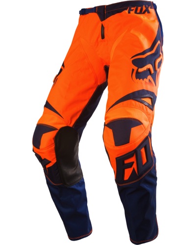 Pantalon Moto Cross FOX Fox 180 Race orange-bleu