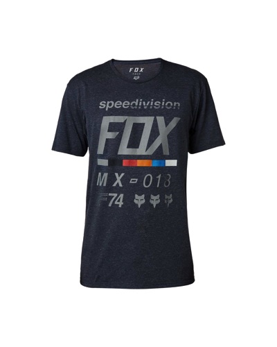 T-Shirt Moto FOX Fox Draftr bleu
