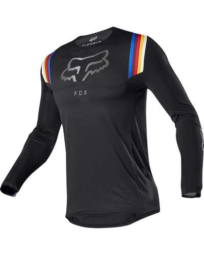 Maillot Moto Cross FOX Fox Flexair Vlar noir