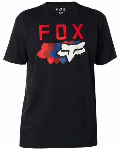 T-Shirt Moto FOX Fox MC 74 Wins noir