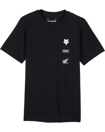 T-Shirt Moto FOX Fox X Honda kid noir