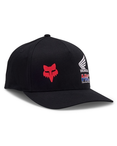 CASQUETTE FOX Fox X Honda noir