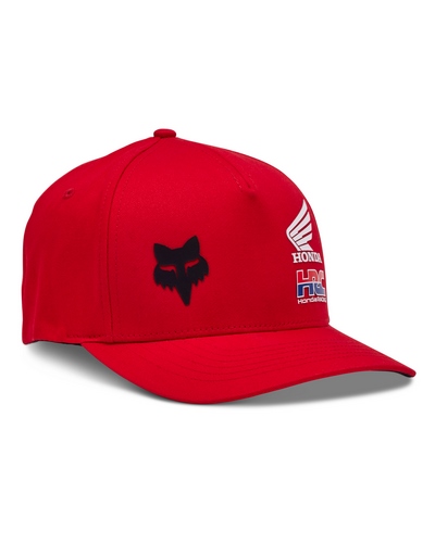 CASQUETTE FOX Fox X Honda rouge