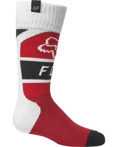 Chaussettes Moto FOX Lux enfant rouge