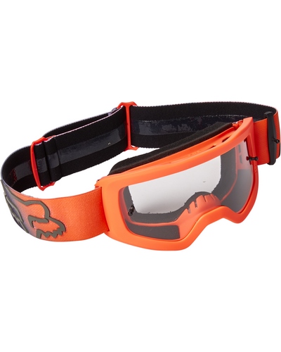 Masque Moto Cross FOX Main Dier enfant orange fluo