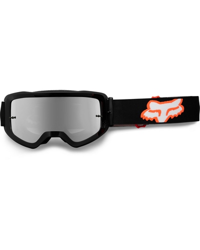 Masque Moto Cross FOX Main Stray enfant blanc-orange