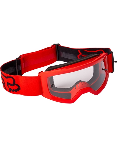 Masque Moto Cross FOX Main Stray enfant rouge