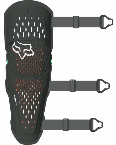 Protection Genoux Moto FOX protège jambe Titan Pro D3o noir