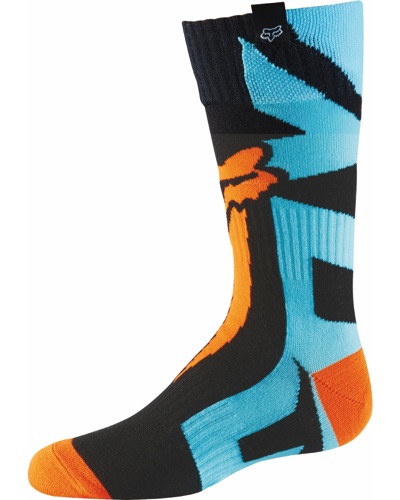 Chaussettes Moto FOX Youth Mx Shiv aqua aqua