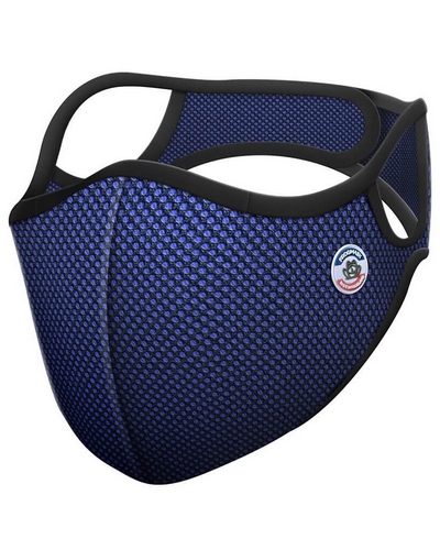 Masque Moto FROGMASK Anti-pollution FFP2 bleu