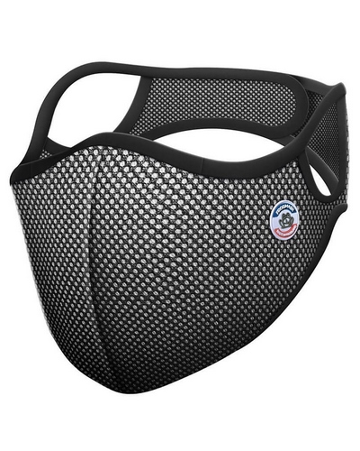 Masque Moto FROGMASK Anti-pollution FFP2 noir-blanc